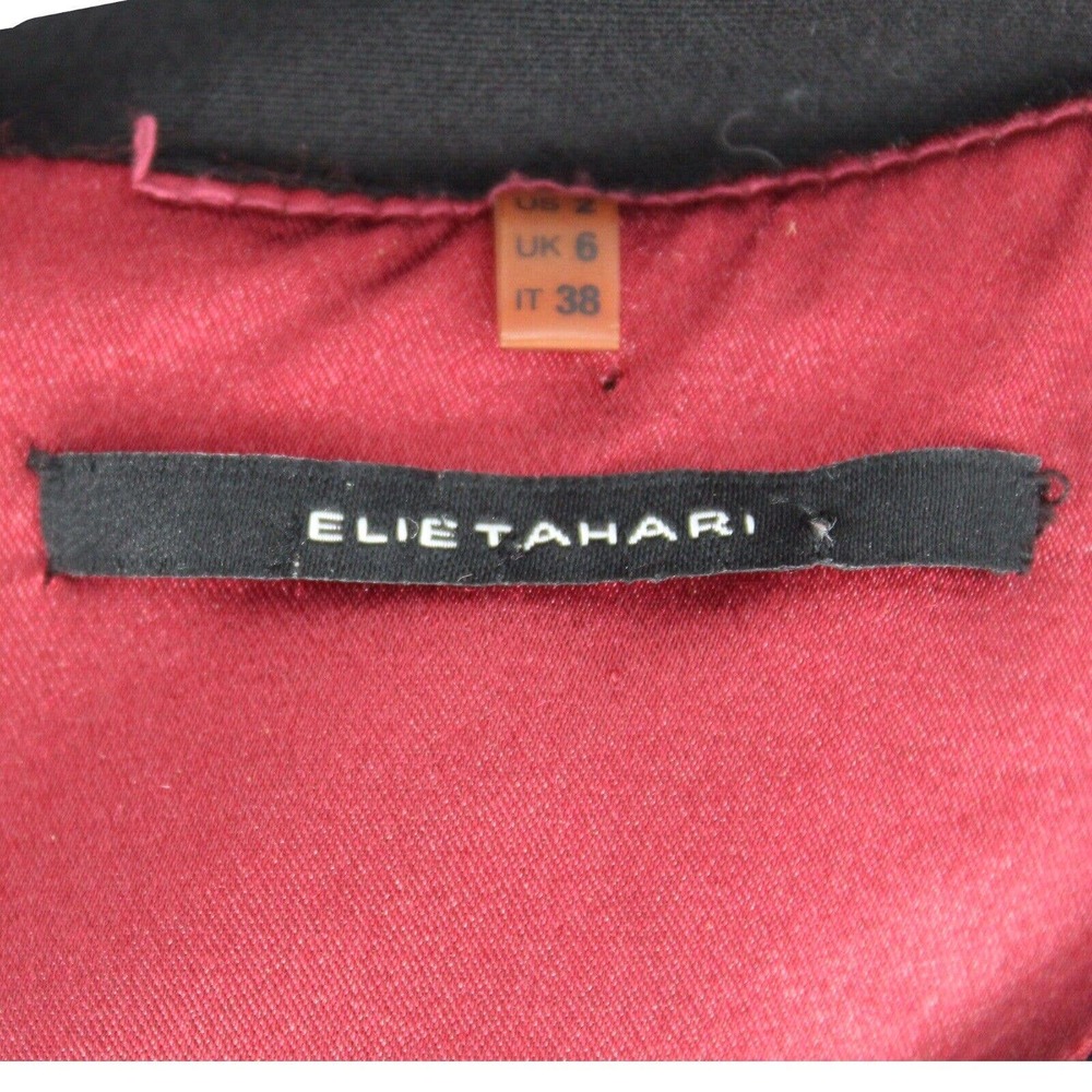 Ellie Tahari Women's Size 2 Sleeveless Black Dress - Picture 6 of 7